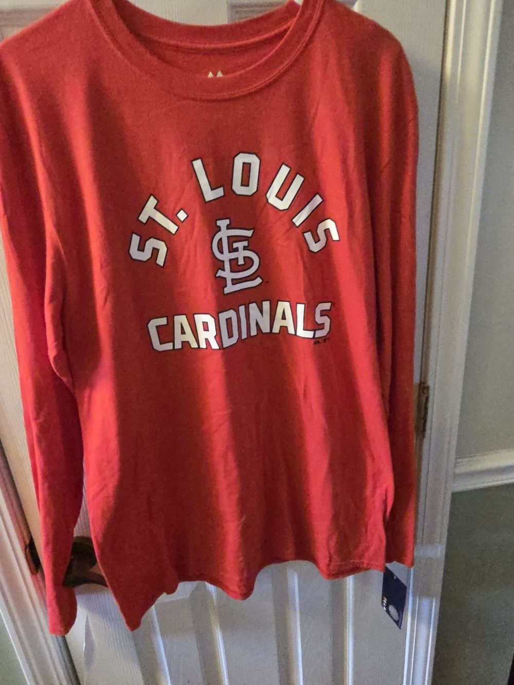 St. Louis Cardinals Red Long Sleeve Tee